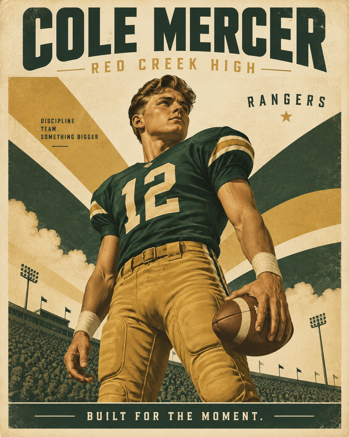 The Grandstand style applied to Cole Mercer in football